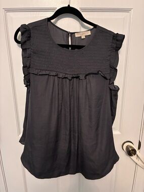 Loft blouse in grey, size XL